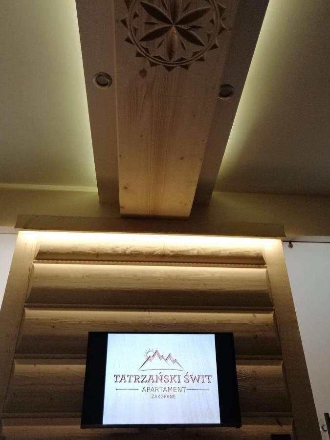 Apartament Tatrzanski Swit Z Tarasem 20M2, Garazem Podziemnym, Grota Solna Закопане Екстериор снимка