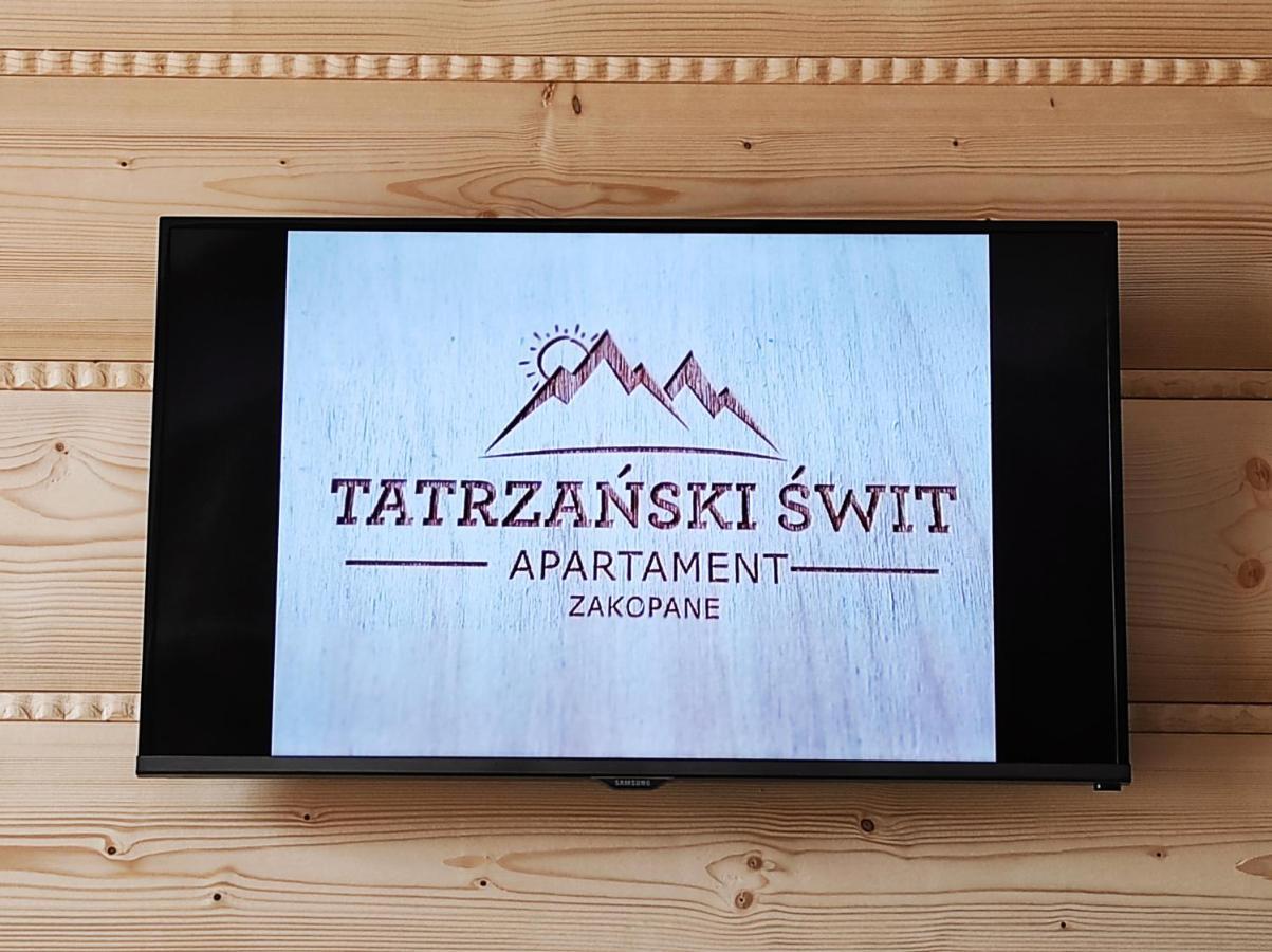 Apartament Tatrzanski Swit Z Tarasem 20M2, Garazem Podziemnym, Grota Solna Закопане Екстериор снимка